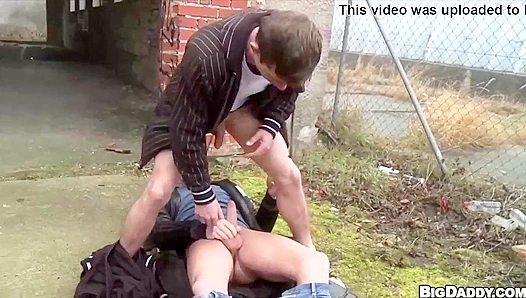 Ryu Nick Get Dirty: Hot Blowjob and Bareback Fun Outdoors – 18+