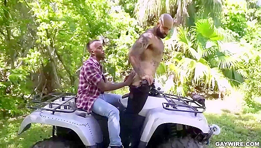 Phoenix Rides Atlas Hard on ATV – Steamy Gay Anal Adventure Unleashed