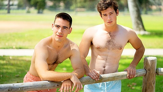 Hot Porch Encounter Turns Wild as Archie Ray Takes It Deep Indoors – GayXXX