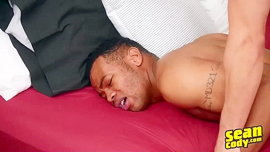 Blonde Dom Rules Hard: Fit White StepDad Takes Charge Over ebony stud – GayXXX action