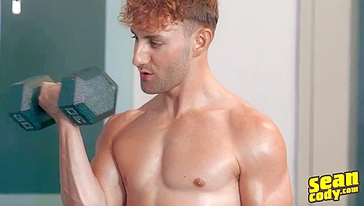 Hayden Jackson Goes All Out — Raw Gym Passion Gets Intense – GayXXX