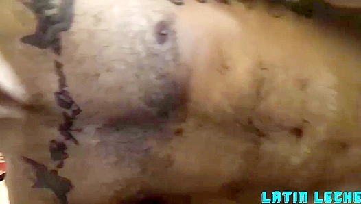 Hot Latino Beast Devours Cock — Wild Deep Throat Bareback Ride