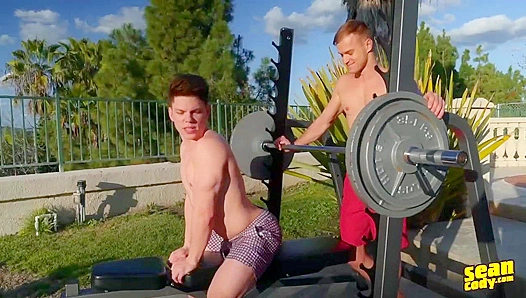 Jaymus Riley Ripped Teens Go Wild—Bareback Heat Ignites! – GayXXX