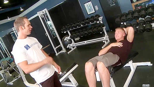 Devin Pushes Gavins Limits—Workout Ends in Hot Load – Straight2Gay