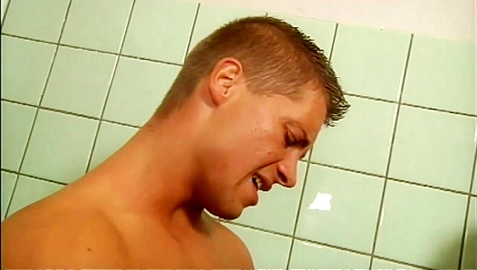 Zack Hood from The Boys: Steamy Shower BJ Cum Play – GayXXX Fun