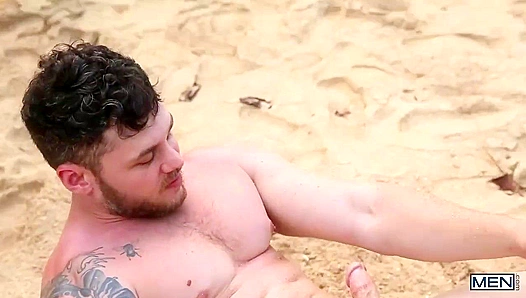 Beau Banks Rides Hard: Hot Beach Booty Call with Matthew Camp – 18+