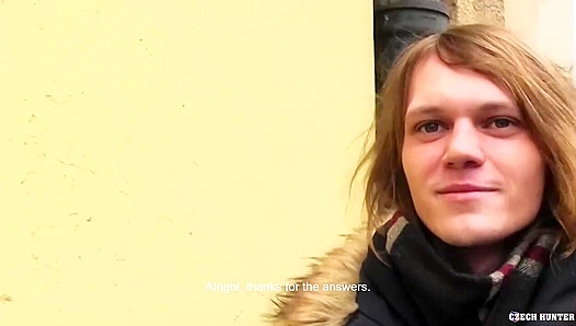 Long-Haired Lusty Twink Takes Huge Load – Intense Czech POV Scene – 18+