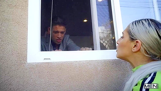 Michael DelRay Takes JJ Knights Tight Virgin Hole – Steamy Rent Control Sex