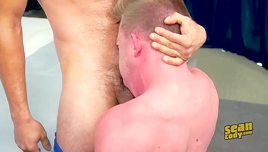 From Rivals to Lovers: Barron Frankies Steamy Bareback Ride – SeanCody