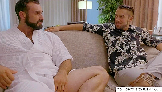 Dante Rides Jaxtons Thick Cock with Full Control – Tonights Hot BF Scene