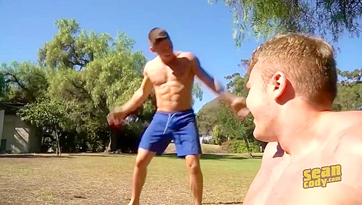 Anal Dominance: Ripped studs Lane Regan Take Control — Hardcore Ride by SeanCody