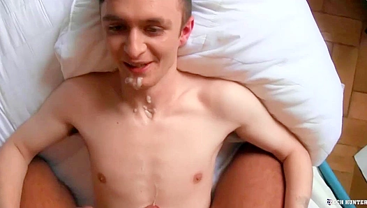 Twink Gets Facial After Wild Anal Ride – Hot Gay Porn Action – XXX
