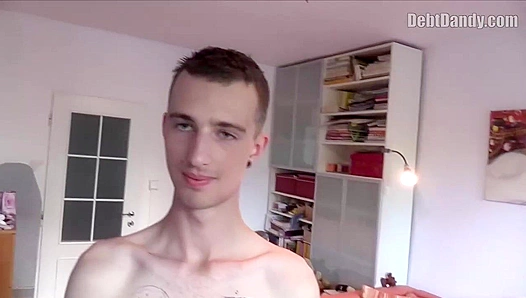 Tattooed Twink Gets Pounded Hard From Behind – Raw Anal POV Sex – DebtorsDelight 18+