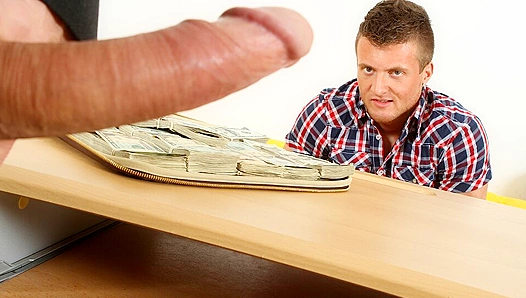 Georgio Claims Ivos Ass for Cold Hard Cash – Raw Gay Casting