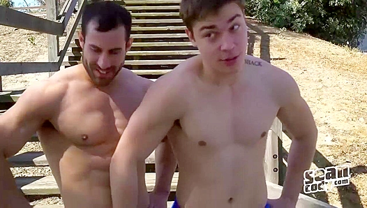 Randy Gino Goes Wild — Explosive Orgasm from Hard, Raw Anal Sex – SeanCody