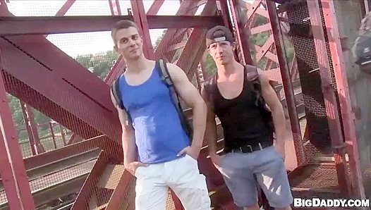 Mischievous European Twinks Crave Wet Outdoor Anal Adventures – Caught Bareback Al fresco