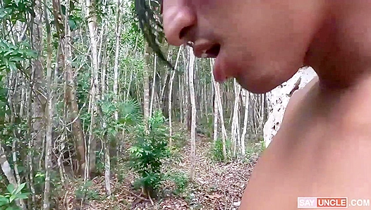 Untamed Desires: Hot Latin studs go wild fucking outdoors – XXXTremeGayPorno