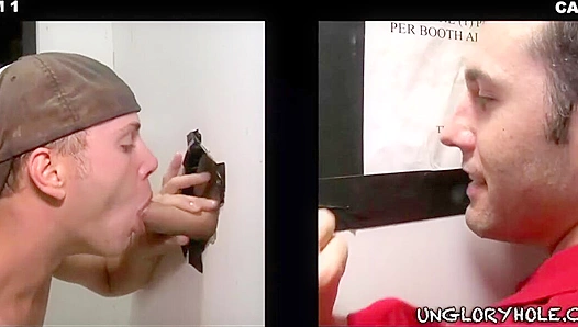 Tyler Hunt Gene Neely Dive Deep Into Glory Hole Action – GayPornHeat