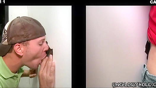 Tyler Hunt Gene Neely Dive Deep Into Glory Hole Action – GayPornHeat