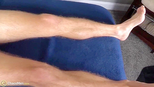 Sensual Massage Turns into Wild Blowjob – Kyler Dixon Ransom