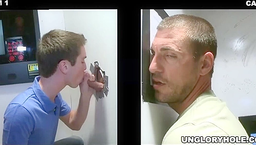 Curious Straight Guy Meets Milf Alexis Fawx at a Steamy Glory Hole – Naughty