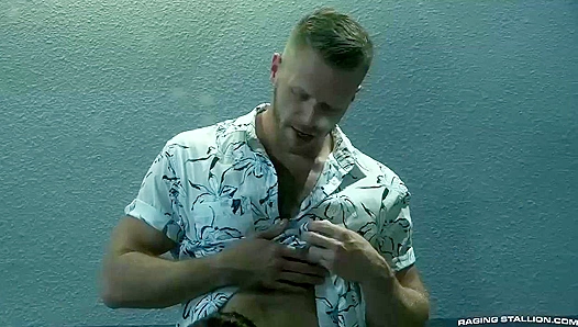 Rest Stop Passion: Brian Bonds Swallows Drake Masters Huge Dick Deep – 18+