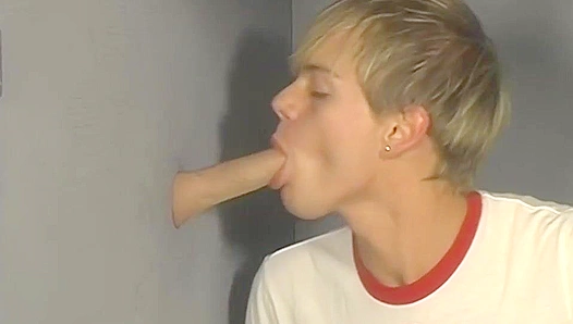Dillon Samuels Insatiable Blowjob Feast — Any Dick Accepted Through Gloryhole –