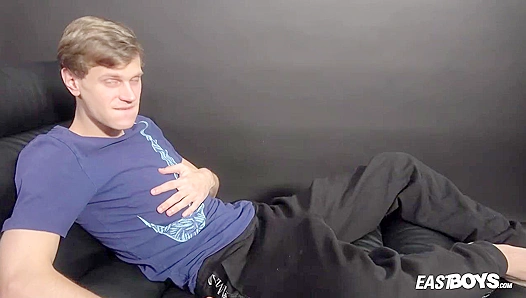 Jake Bodes Steamy Solo Act: Loud Moans During Hard-Pumping Masturbation – EastBoys