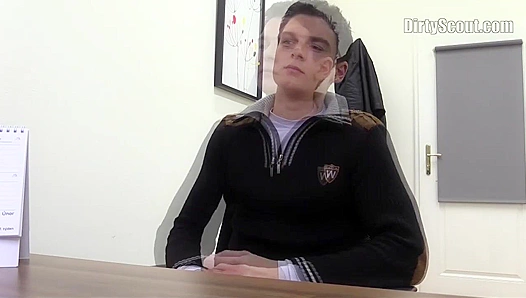 Horny stud blows hard—steamy audition tape creampie cumshot ScoutSeduction