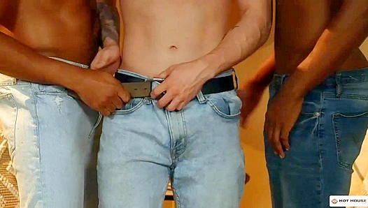 Tony Genius Takes Control — Wild gangbang Climaxes in Hot Facial Finish – HotHouseAction