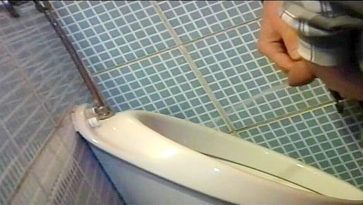 Marco Gives Robin a Hot Blowjob in a Steamy Public Restroom – GayXXX