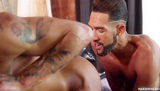 Luka Phoenix Devour Thick Meat — Andres Horny Blowjob Orgy – NakedSwords