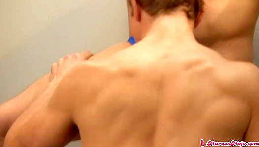 Marcus Mojo Brad Star Heat Up the Sheets in Wild Steam Room Fuck – GayPornHub 18+