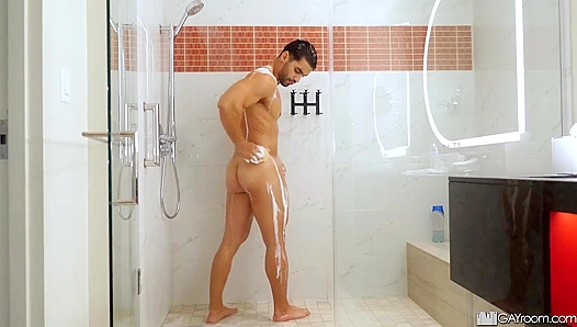 Steamy Shower Domination: Arad Wins as Chucky-Themed Alex Rays Gets Fucked Hard – Gay XXX