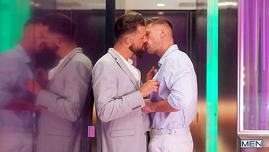 Alpha Wolfe Dominates Ride on Roman Todds Massive Cock – Wild Gay Sex Scene