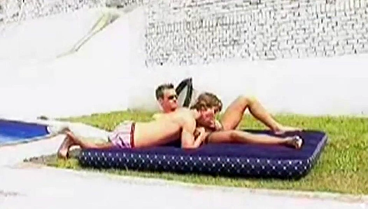 Robbie Masters Cameron Jackson Go Hard with Steamy Outdoor Blowjobs – 18+