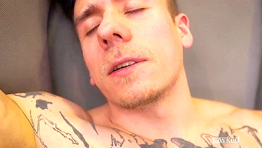 Tattooed Lex Moors Climbs Heights of Pleasure, Cumming Hard – JawkOut Loud 18+