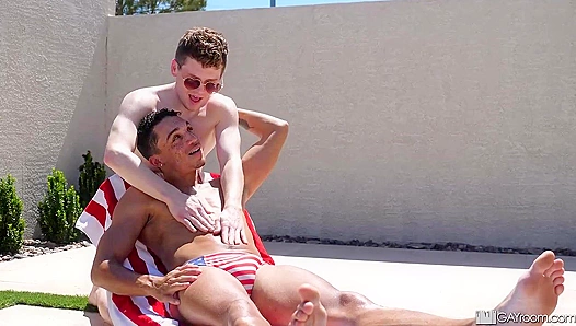 4th of July Ass Explosion — Damien Takes Rose, Amon Bane Deep – ManRoyale