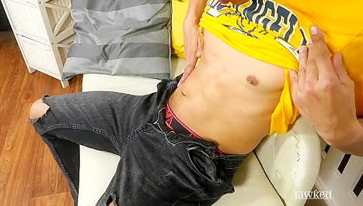 Migel Alves Moaning While Grinding His Ass On A Huge Dick – 18+