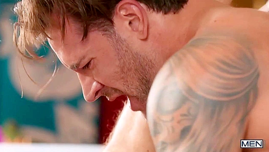 Papi Dominates Cole with Massive Load — Intense Gay Sex Action – 18+