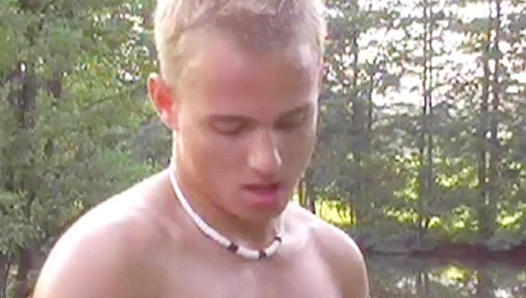 Paul Palmer Claims Him Outside — Steamy Outdoor Fuck at the Pool Party – 18+