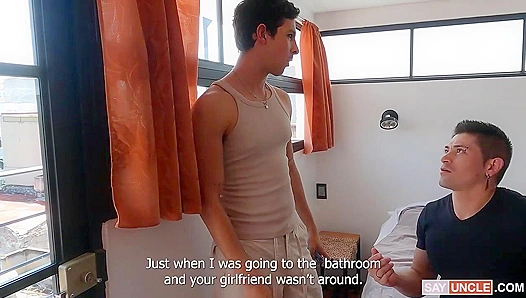 Enrique Bends for James: A Hot Latino Submission Scene – 18+