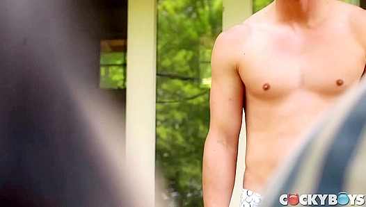 Tristan Goes Wild Outside — No Limits Bareback Sex – CockyBoys 18+