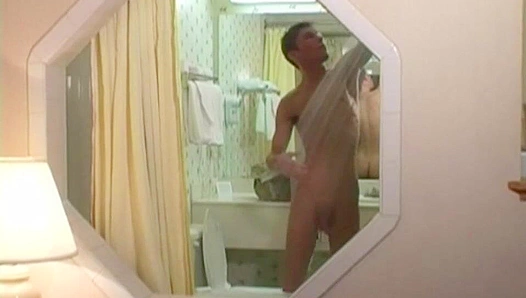 Brandon Banks Turns Up the Heat, Grinding Against Shower Curtain at Wild Party – XXX