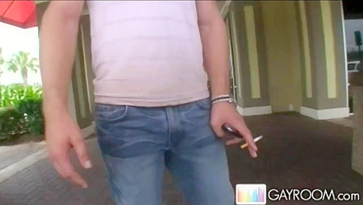 Bobby Rails Juggles a Huge Hardcock — Smokin Hot Solo Ride – XXX Gay
