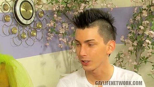 Colby London Gags on Huge Dick — Deep Throat Madness with Hung Jae Landen –