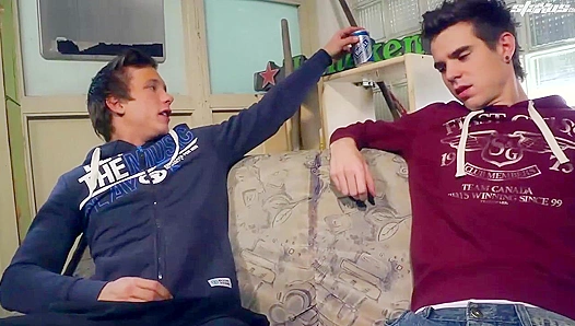 Andy Nash Jack Cameron Take Turns Riding Damians Hard Cock – Extreme Gay Sex