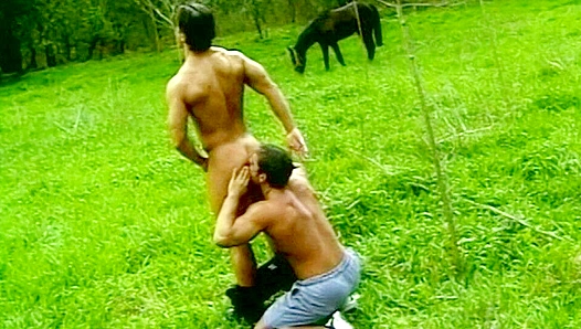 Hardcore Outdoor Ride: Rugged Hunk Attila Takes It Deep – GayPornXL 18+