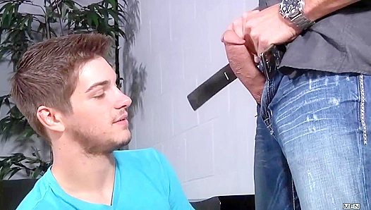 Johnny Gets Pinned Down Rides Out Pleasure With Brandon – Hot Gay Sex Scene