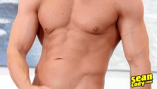 Presley Scott Flexes Ripped Physique Then Cums All Over Six-Pack – SeanCodyX
